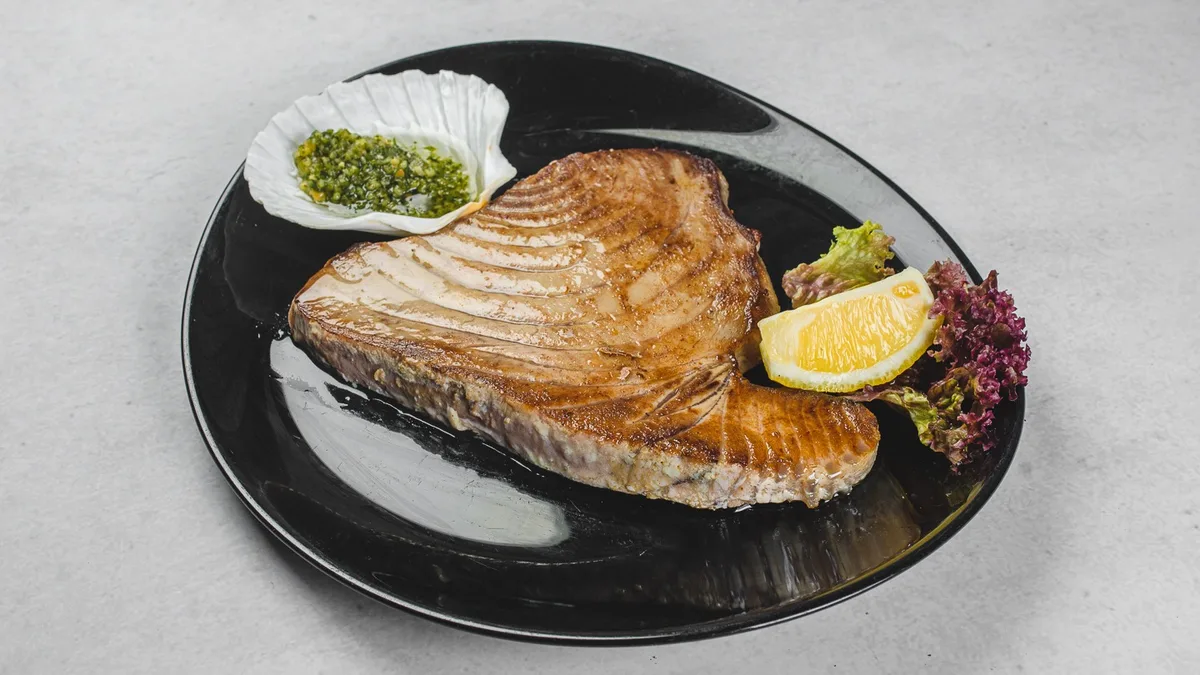 Tuna filet na žaru