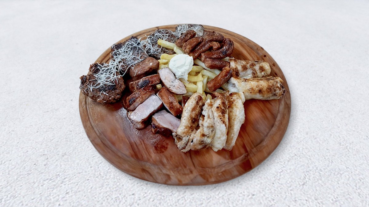 Čaršija miks za 4 osobe 1400g