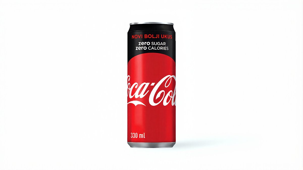 Coca cola zero limenka 0.33l