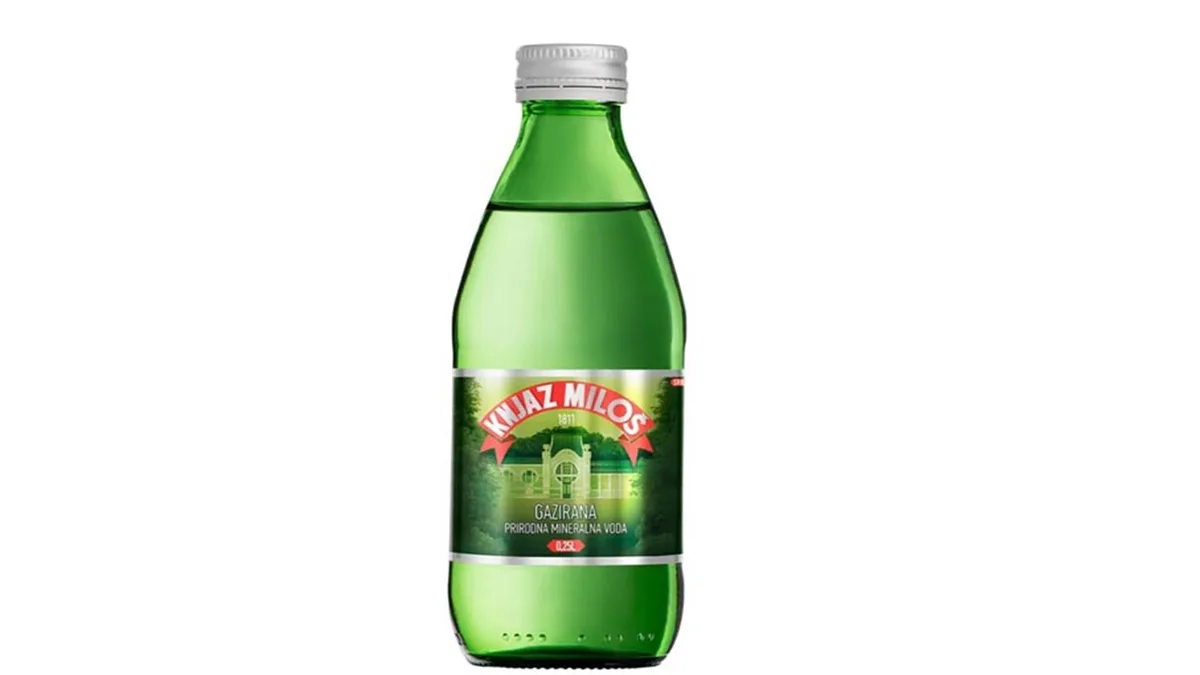 Gazirana voda Knjaz Miloš 0,25l