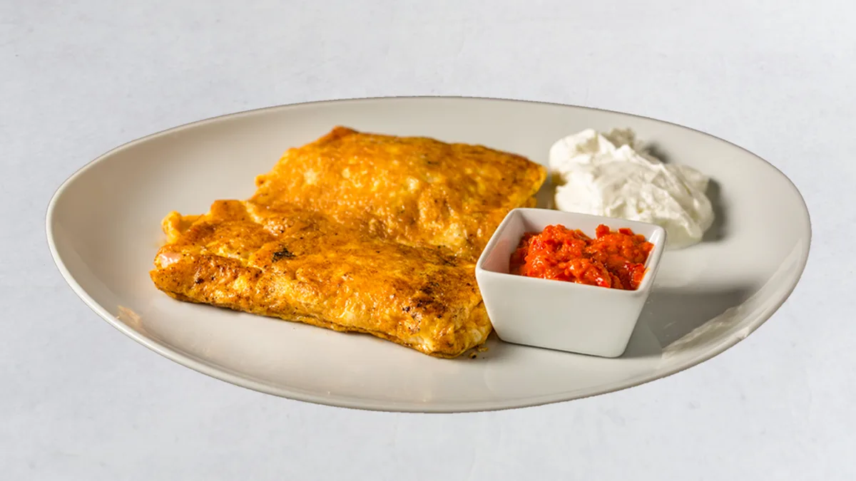 Omlet sa šunkom i sirom