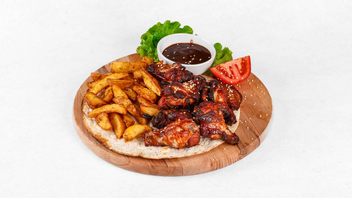 Pileća krilca u bbq sosu 500g