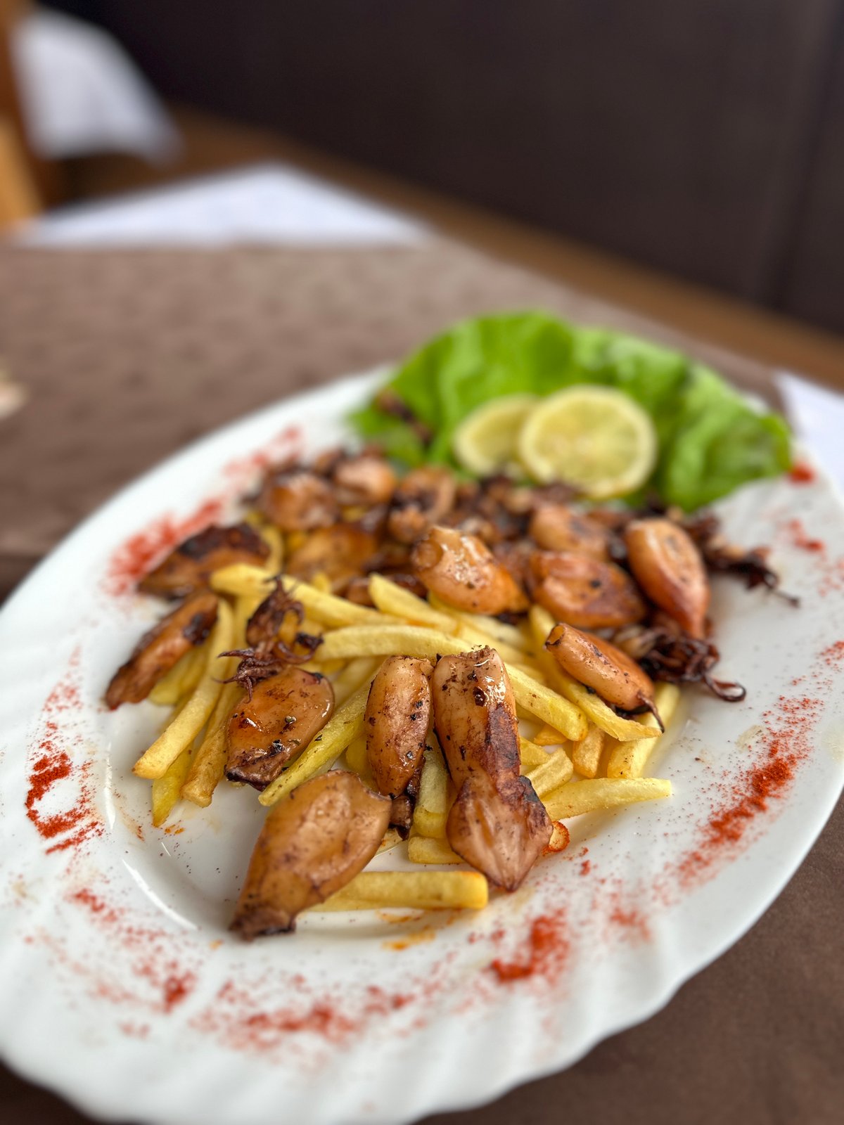 Lignje na žaru 400g