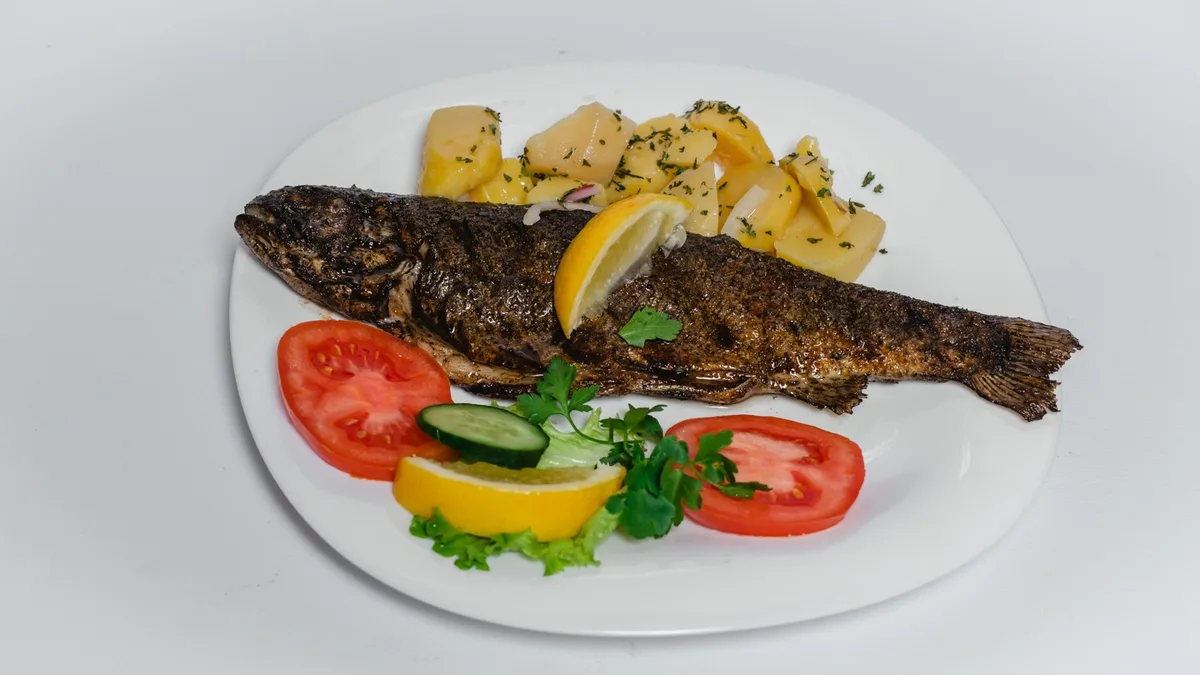 Pastrmka na žaru 300gr