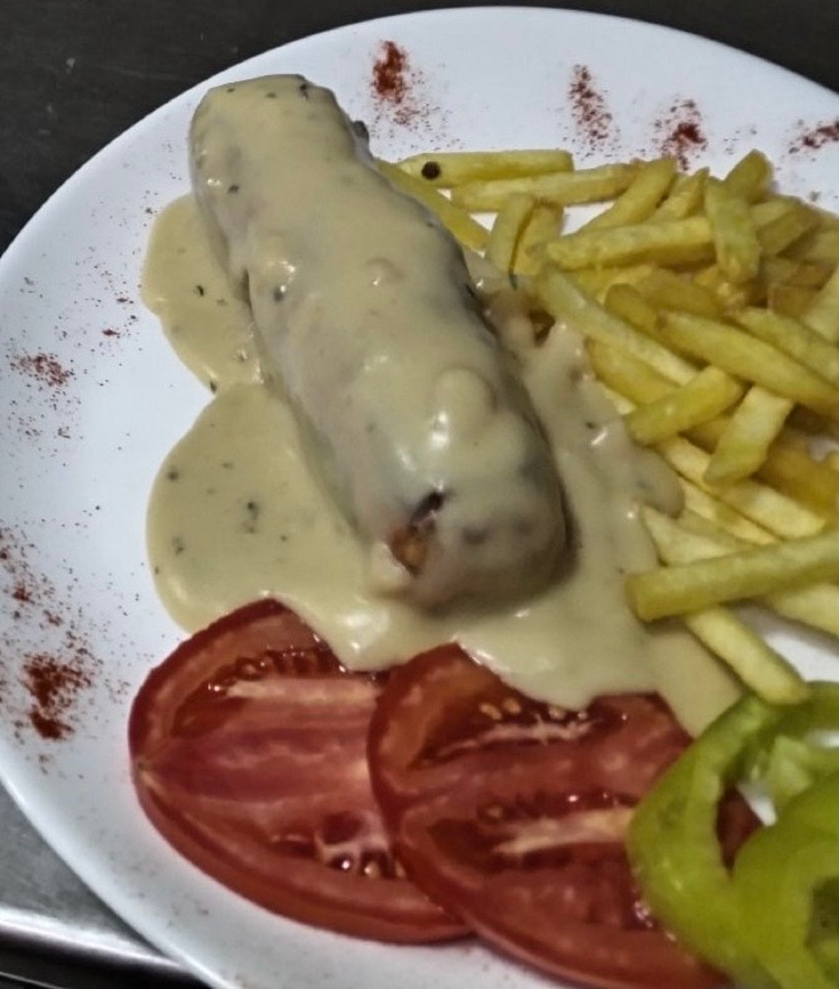 Pileći punjeni batak u limun puter sosu 250g