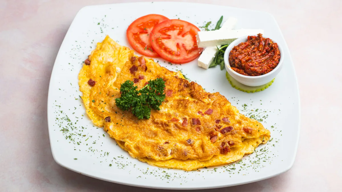 Omlet slanina