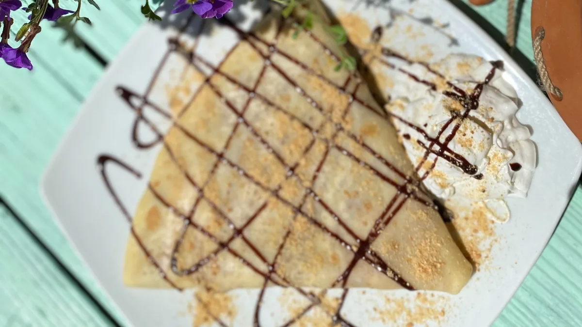 Palačinka nutella plazma