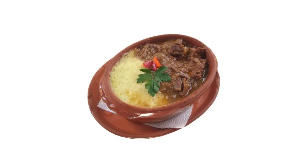 Gulaš + pire