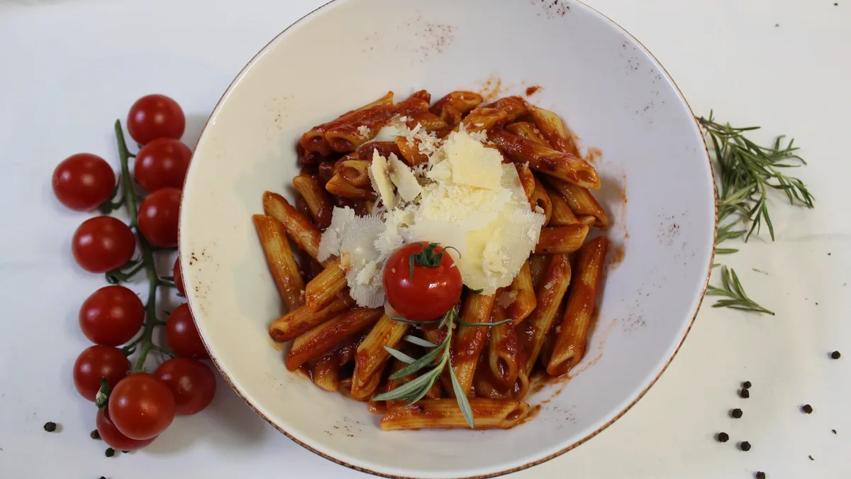 Pasta arabiata
