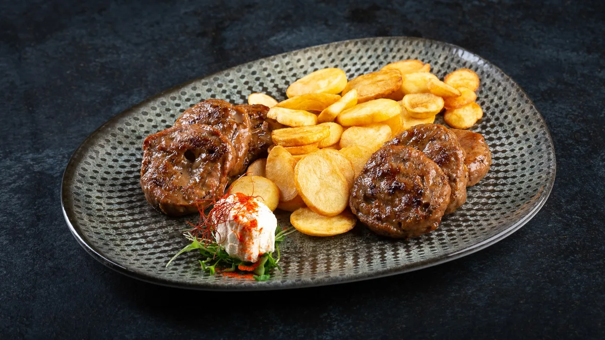 Homemade mesni uštipci