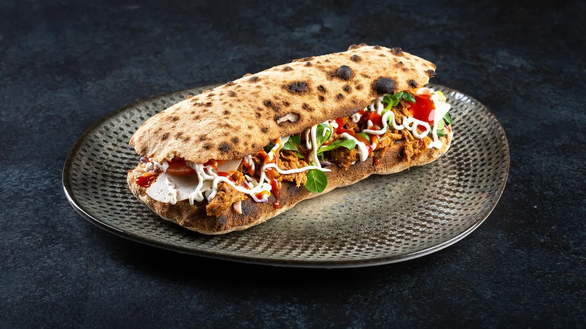 Panuozzo pulled pork