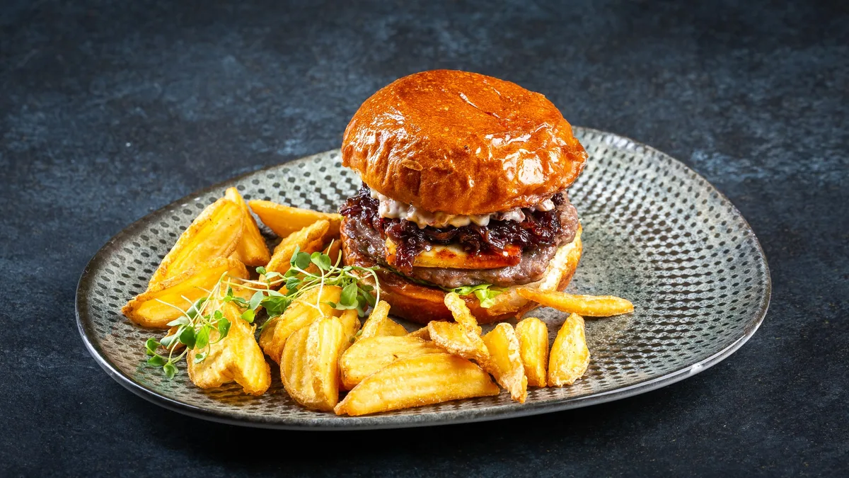 The oldest town burger