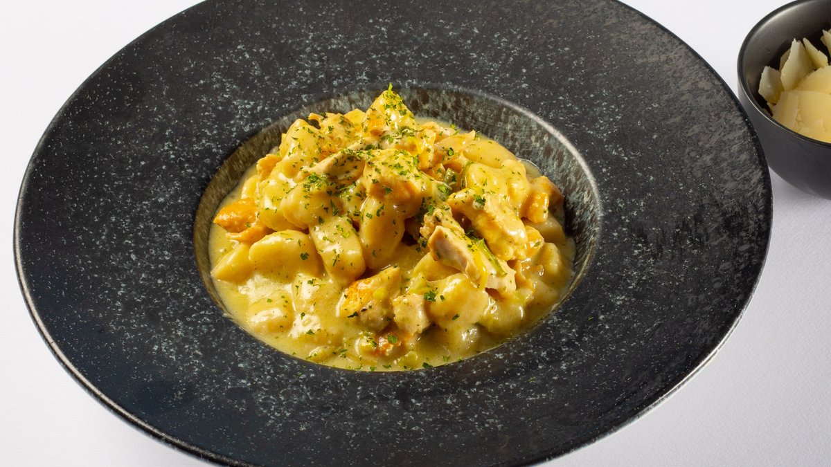 Gratinirane njoke sa piletinom