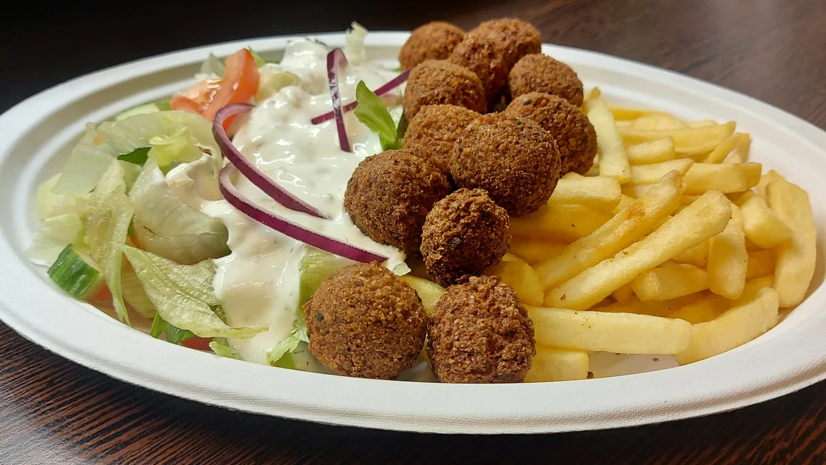 Falafel tál