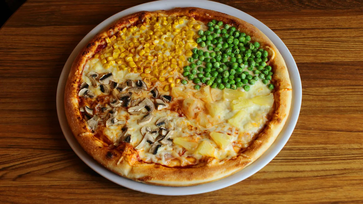 Négy évszak  pizza