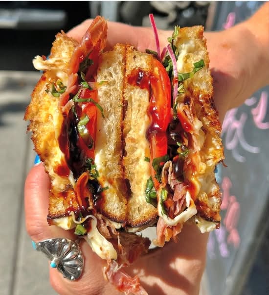 Caprese Grilled Cheese