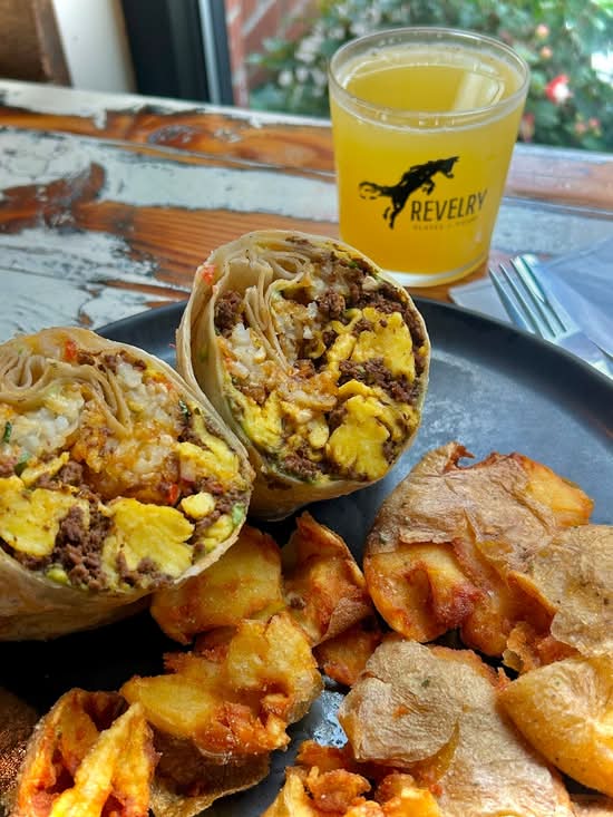 Chorizo Breakfast Burrito