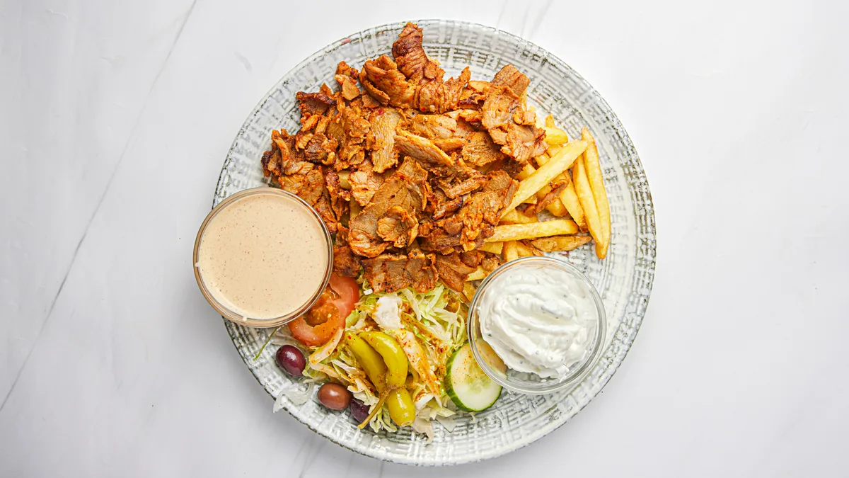 Fläskgyros