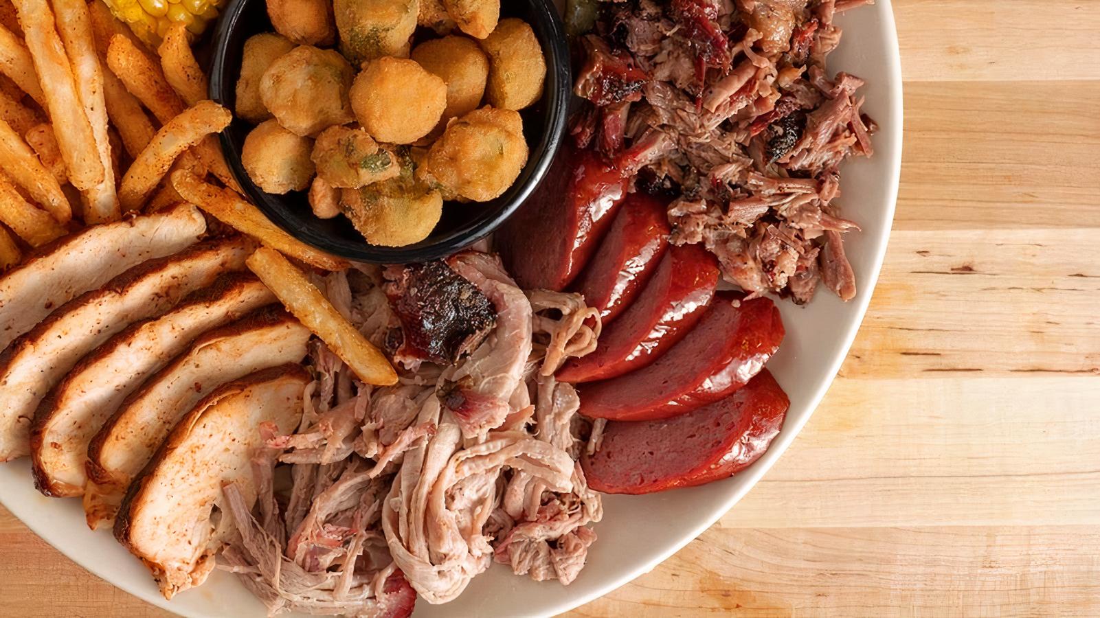 Four Meat Plate