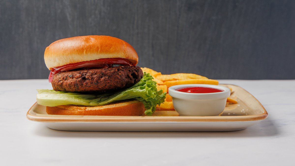 Rib House vegetar burger