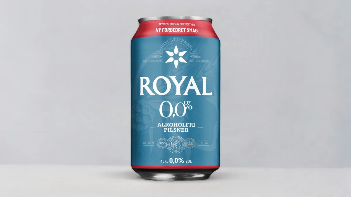 Royal pilsner 0,0% 0,33 l