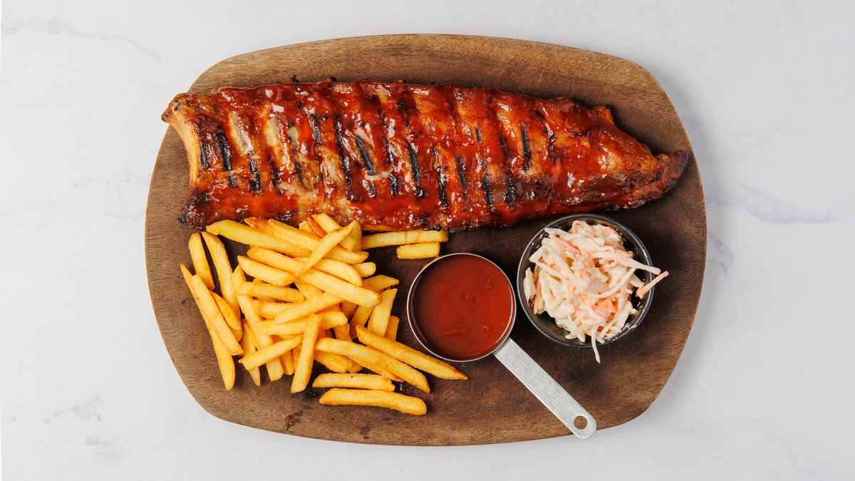 Stor spareribs menu