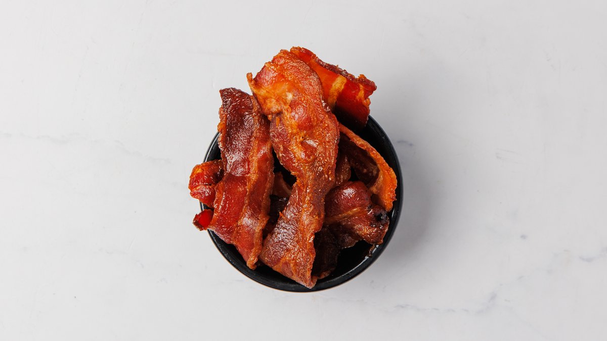 Ristet bacon (5 stk)