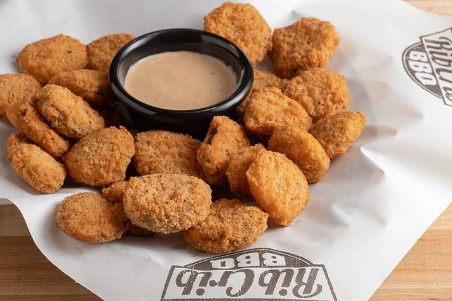 Spicy Fried Pickles