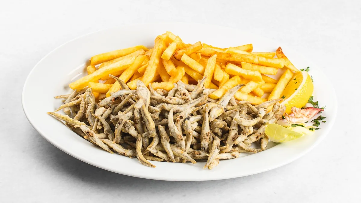 Ocvrte girice s prilogo (300 g)