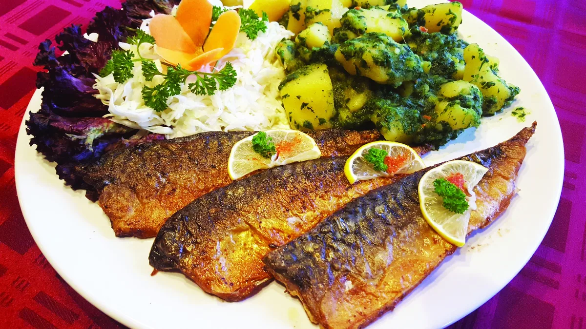 Filet dimljene skuše