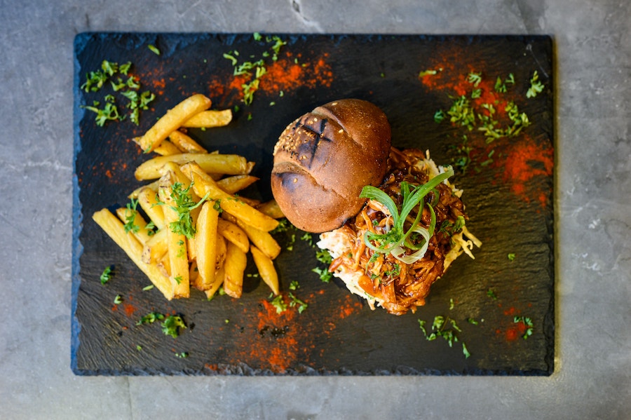 Pulled Pork Sándwich