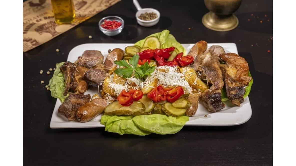 Platou cald “RIBS HOUSE” -porc