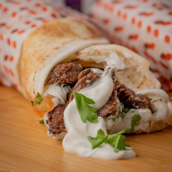 Sanduíche Shawarma Cordeiro - 22cm