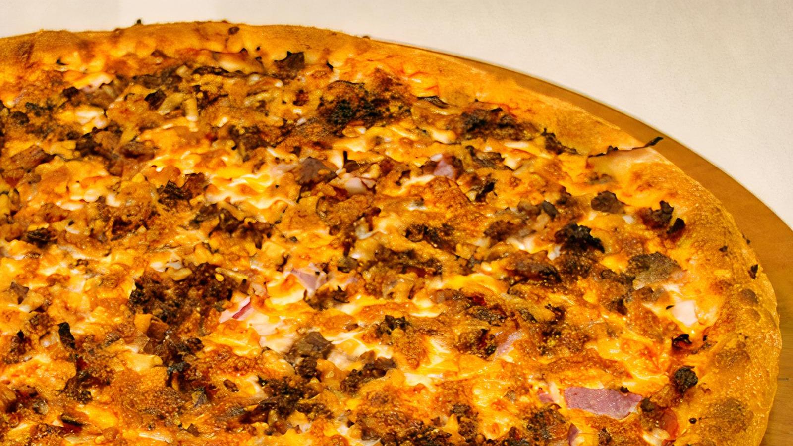 Bacon Cheeseburger Pizza