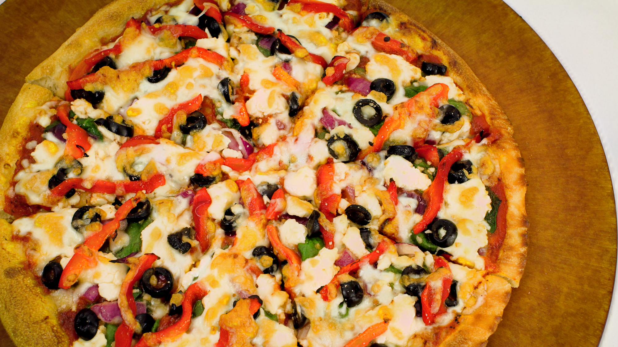 Mediterranean Veggie Pizza