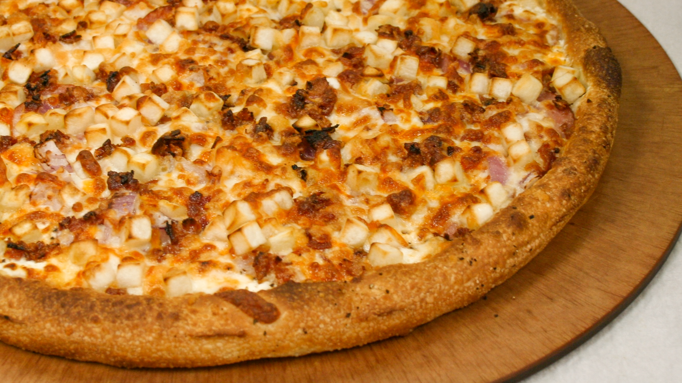 Perogie Pizza