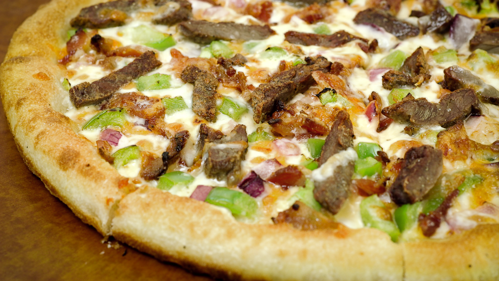 Philly Cheesesteak Pizza