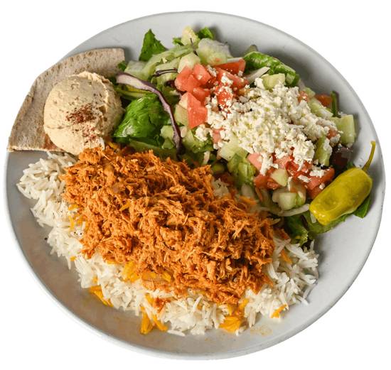 Slow Cooked Chicken Platter