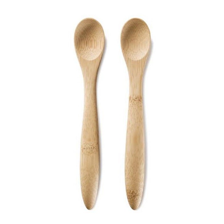 2 Cucharas de Bambú Reutilizables