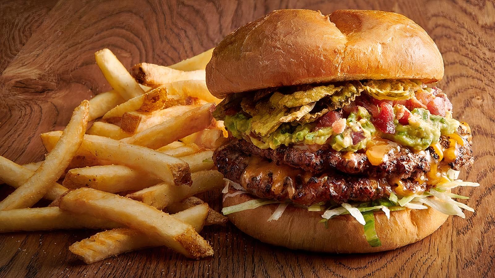 Smashed Guacamole Burger