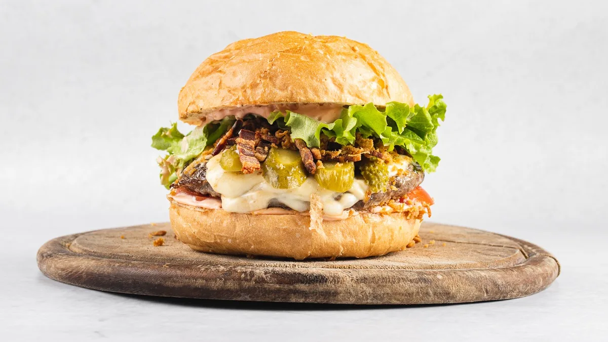 Bomber burger