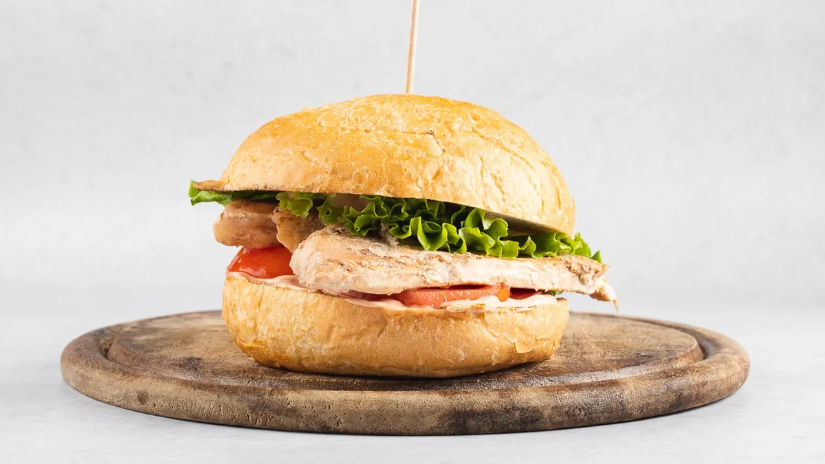 Chicken burger