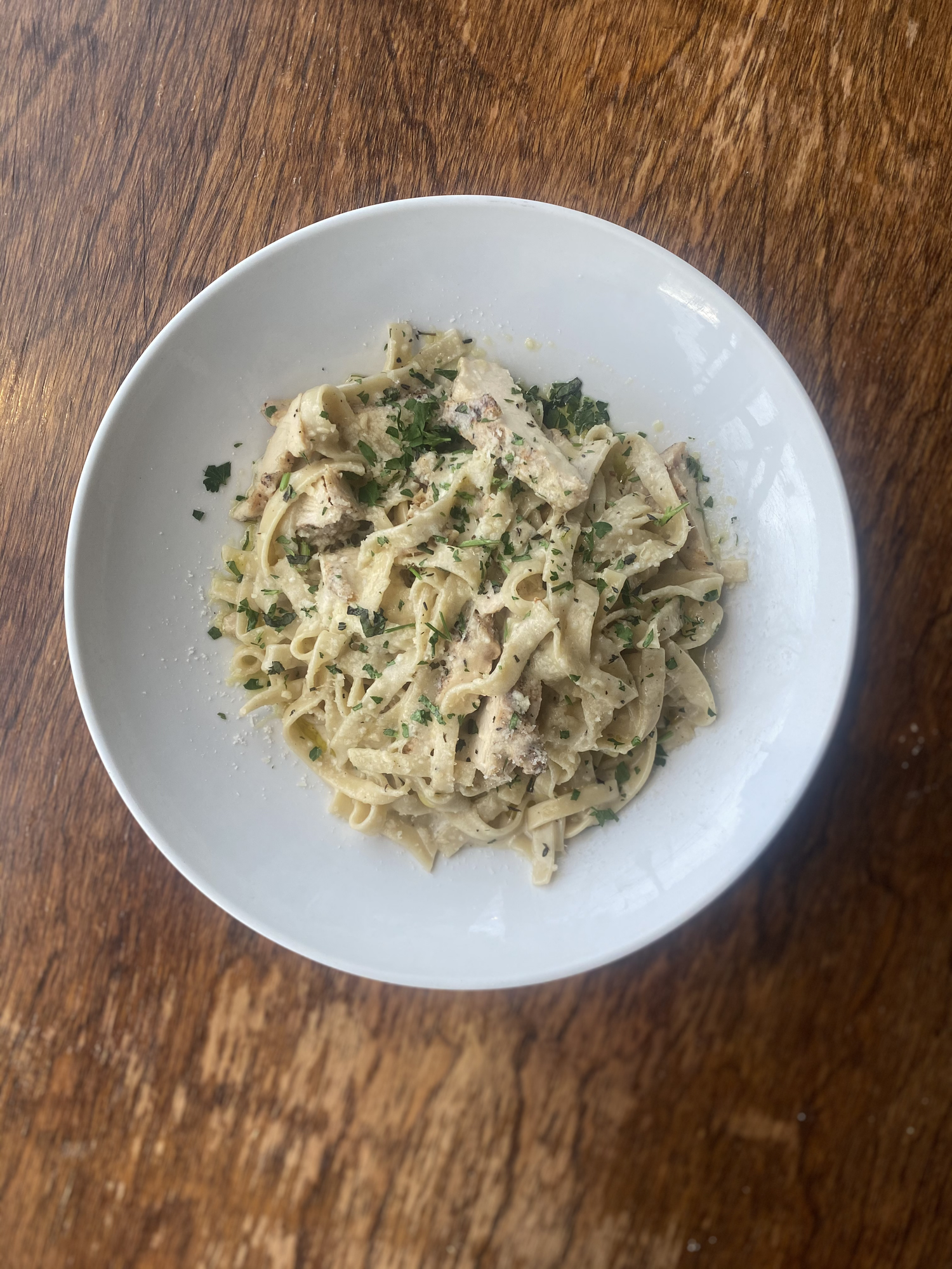Fettuccine Alfredo
