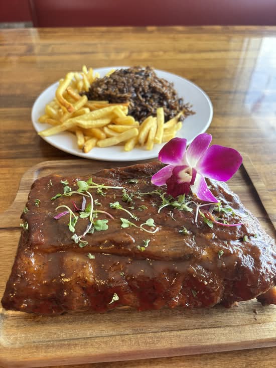 Costillas a la guayaba