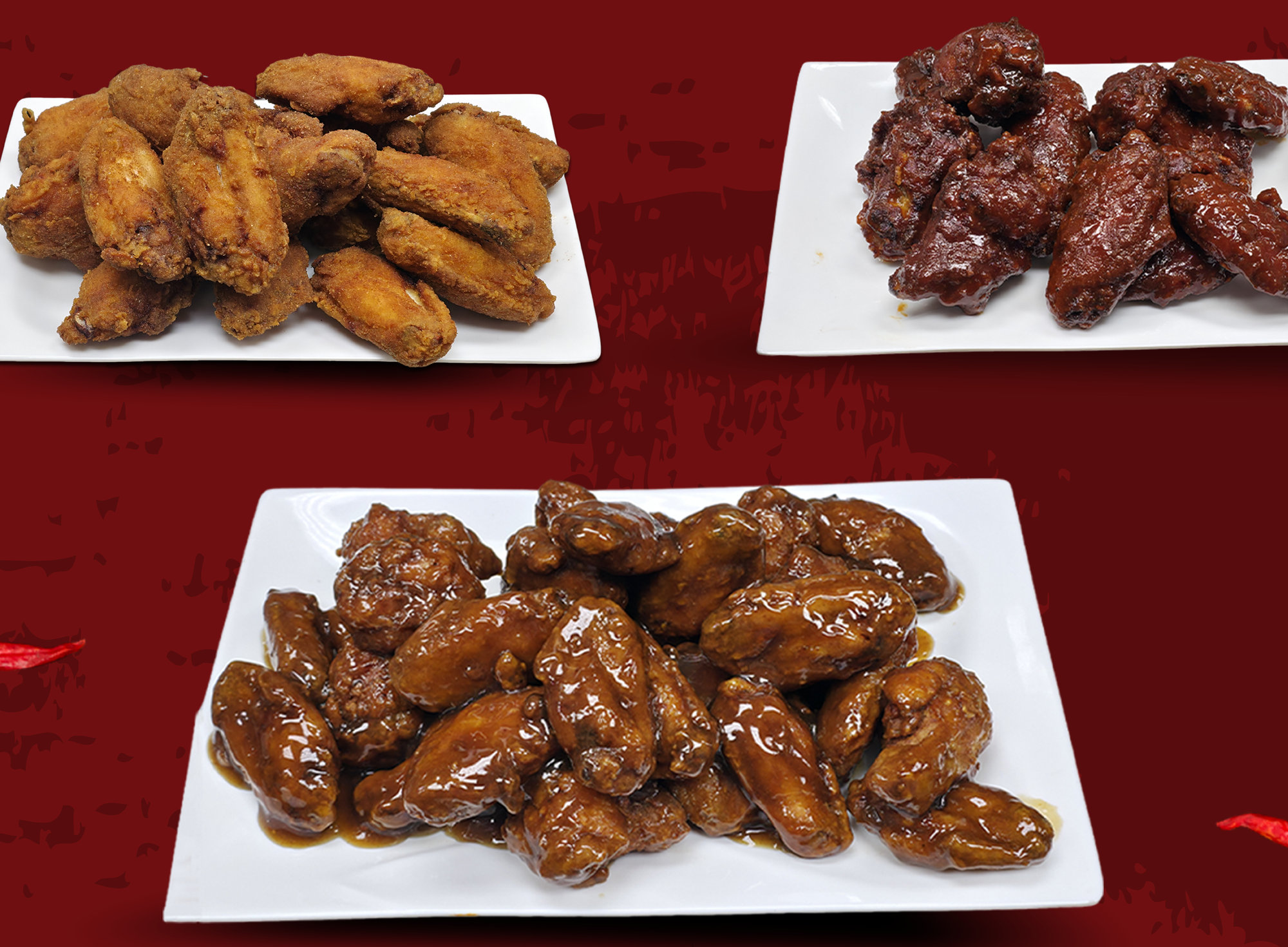 3 LB Wings (3 Free Flavors)
