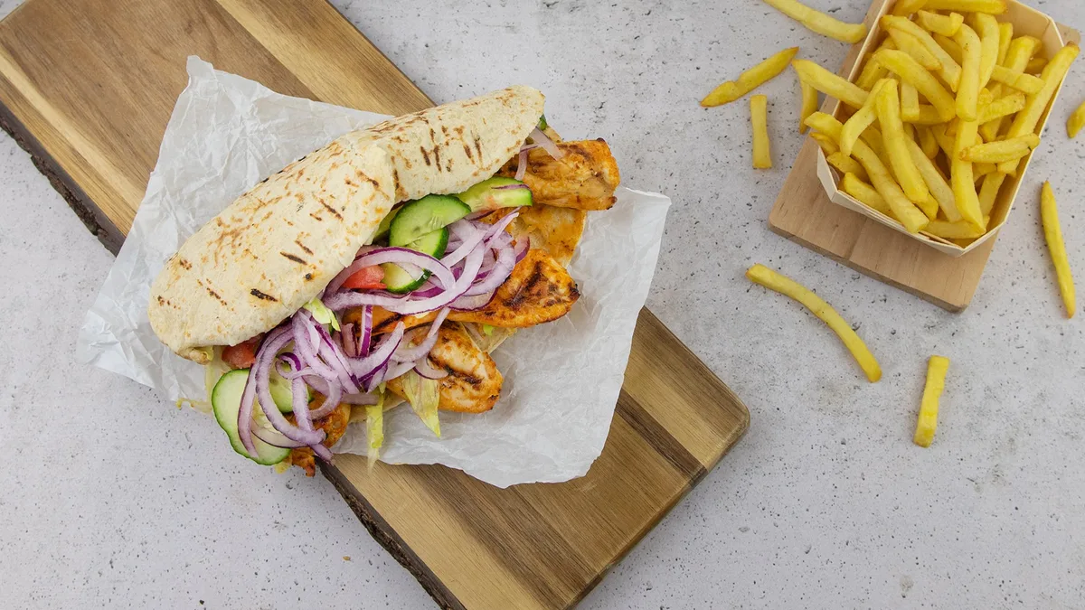Chicken Breast In Pitta