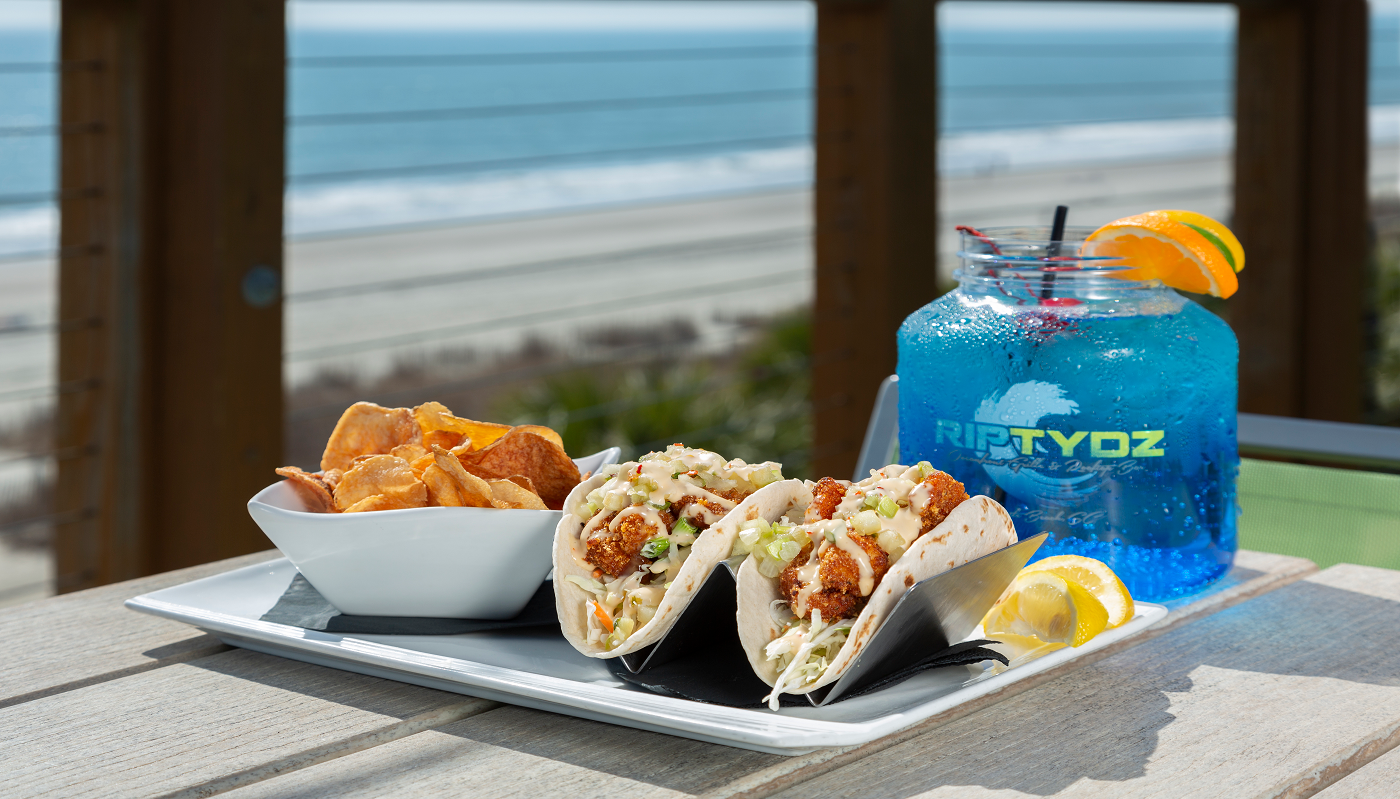 RIP’N SHRIMP TACOS