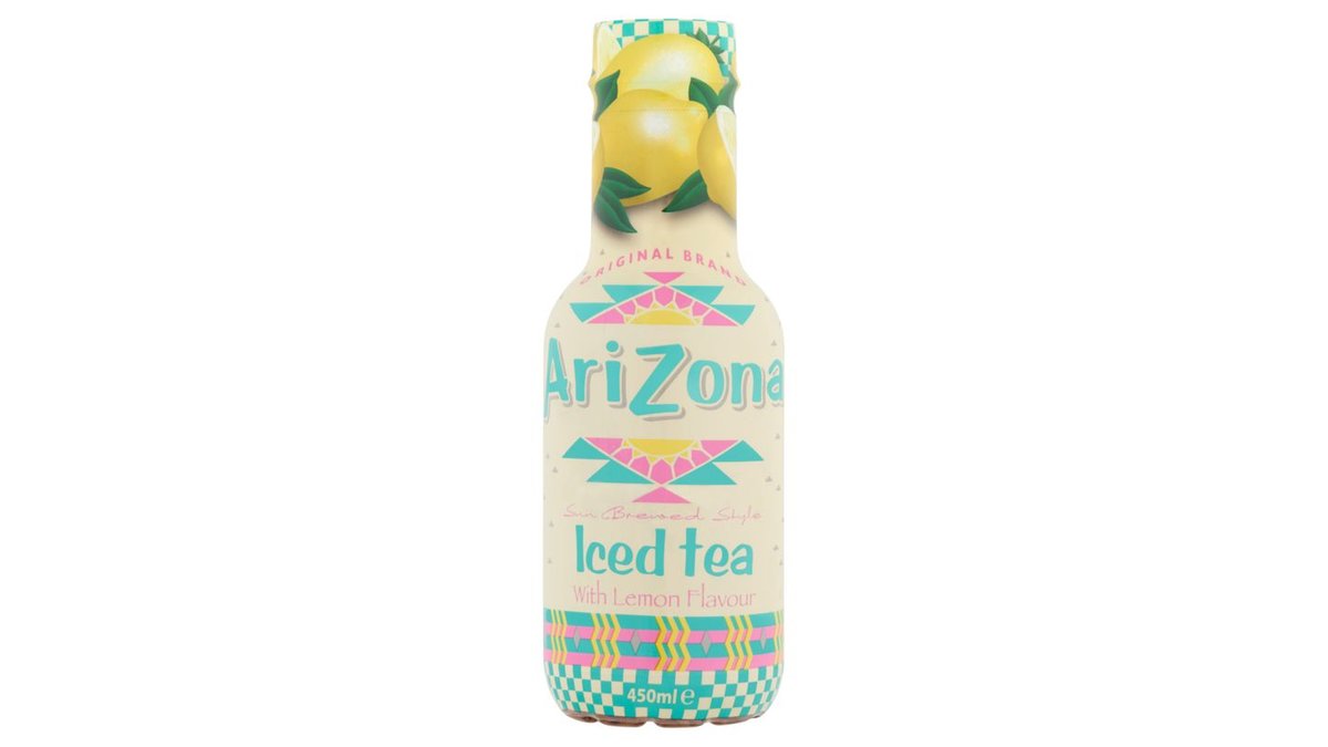 Arizona Iced Tea with peach flavour 450ml