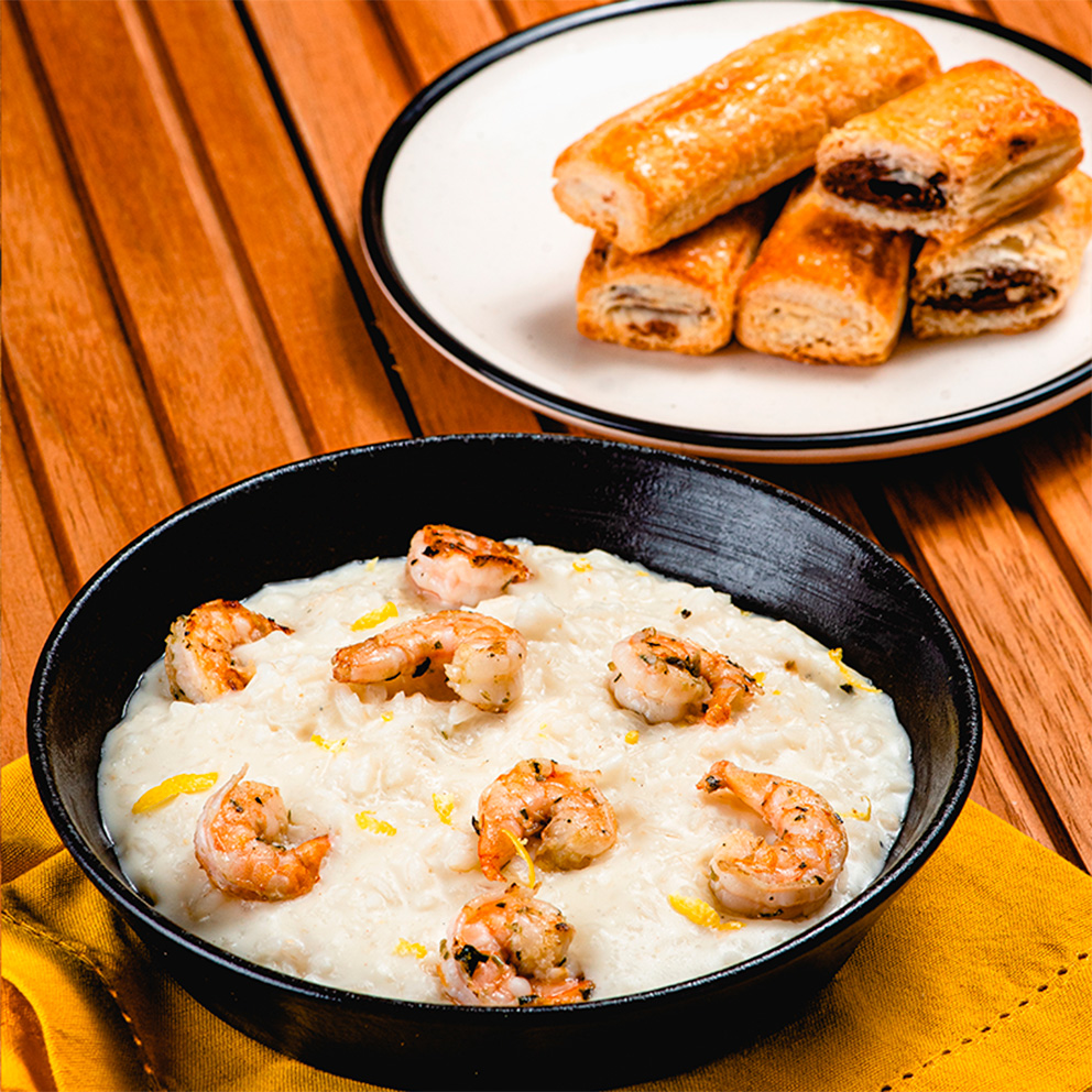 Combo Risoto e Sobremesa
