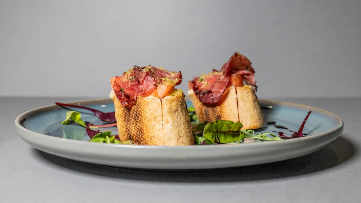 1. Bruschetta Bresaola